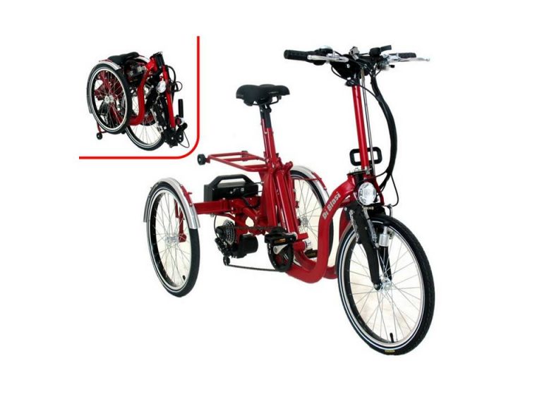 electric folding trike